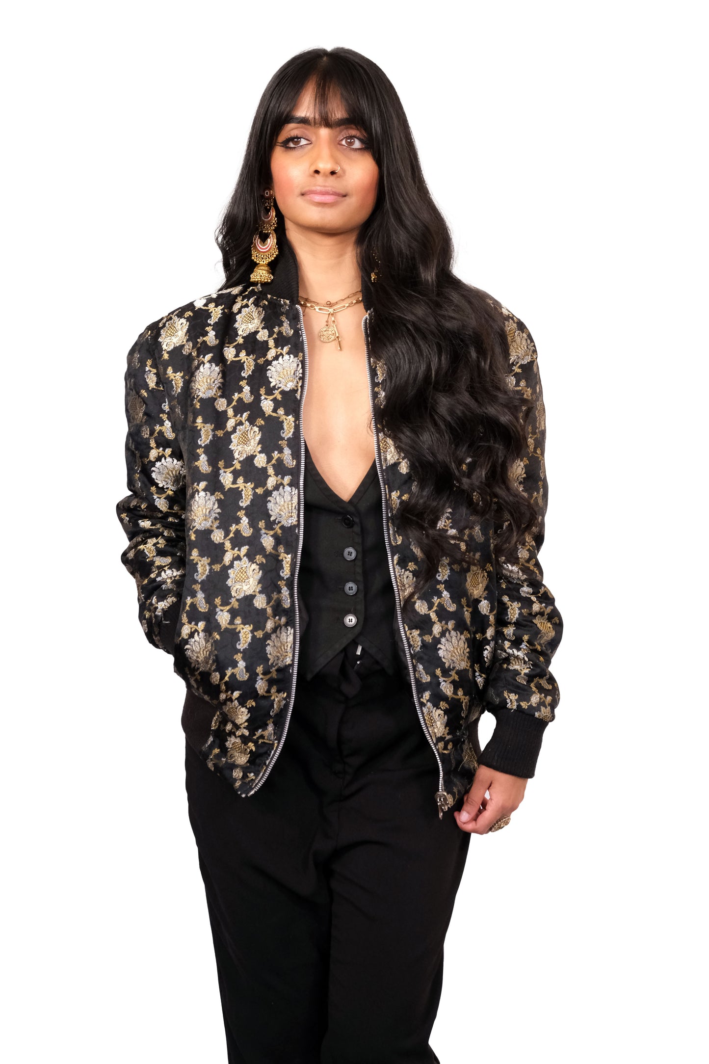Ultralight Jacket in Banarsi Black
